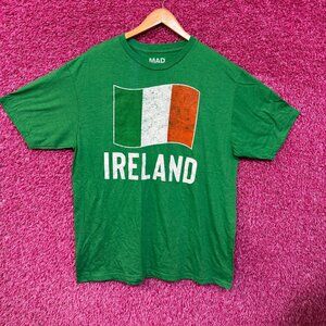 Ireland Irish flag shirt size XL